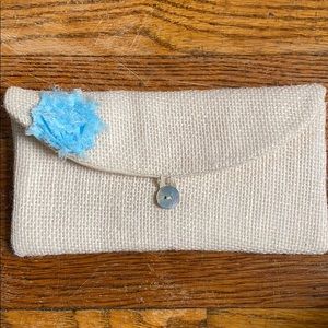 Petite Button Clutch